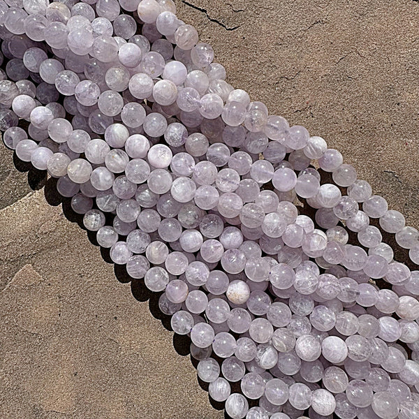 Amethyst Pastel Lilac Beads - 8mm